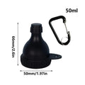 50ml Protein Powder Funnel with Carabiner - Moistureproof Portable