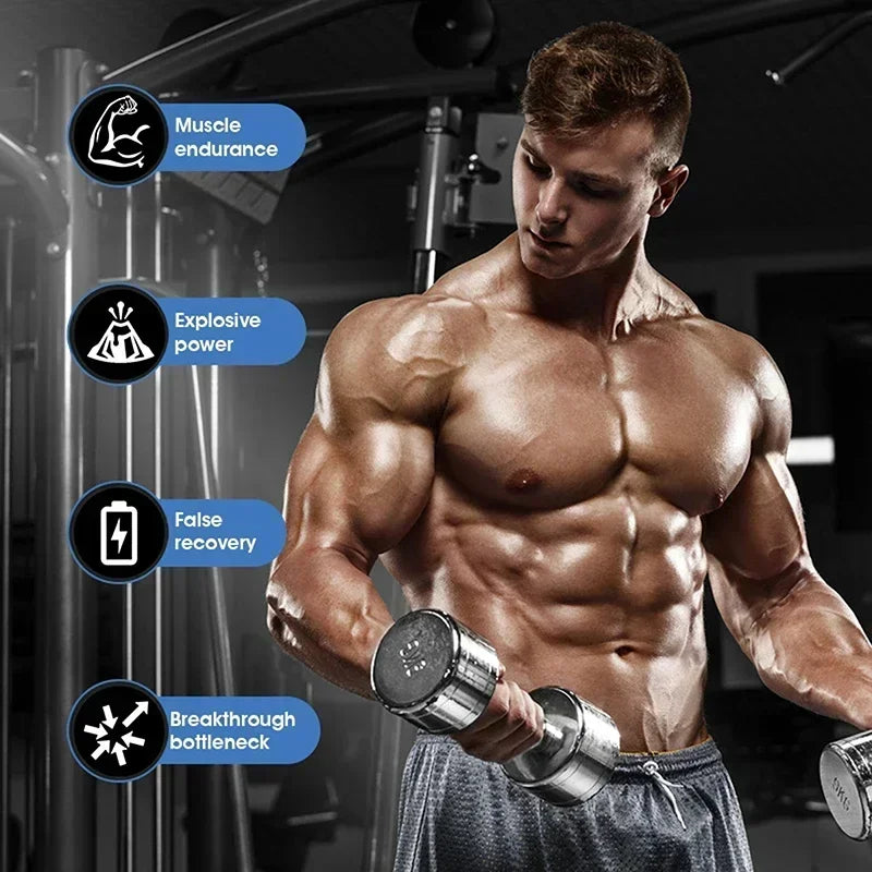 Creatine Monohydrate - Enhance Muscle Strength, Promote Muscle Recovery and Growth, and Improve Athletic Performance Vegan