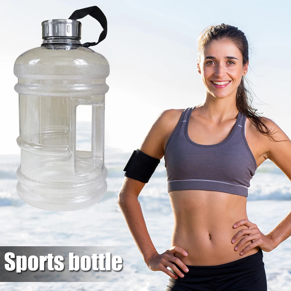2.2L Sports Water Jug Large Capacity Outdoor Water Bottle Portable Running Hydration Bottle Multifunction for Gym Training