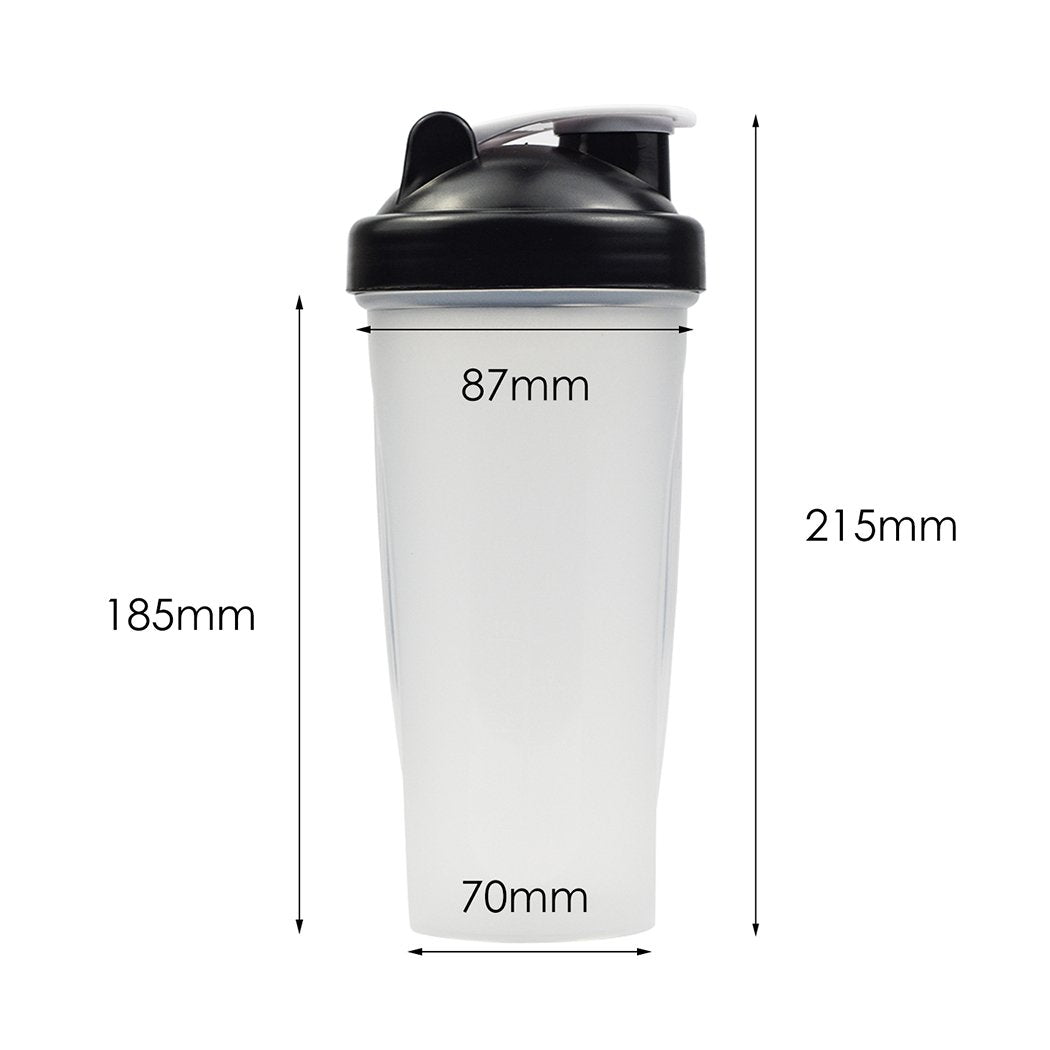 3x 700ml GYM Protein Supplement Drink Blender Mixer Shaker Shake Ball